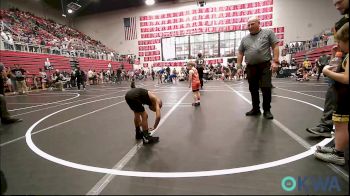 43 lbs Consi Of 16 #2 - James Somers, Lexington Wrestling Club vs Stacey Island, OKC Saints Wrestling