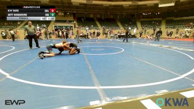 119 lbs Final - Kyi Tate, Collum Trained vs Jett Sisemore, Commandos Wrestling Academy