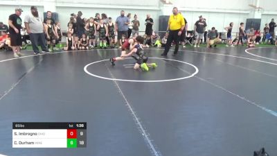 65 lbs Round 1 - Steven Imbrogno, Ohio Gold vs Cooper Durham, Mineral Wells Bulldawgs