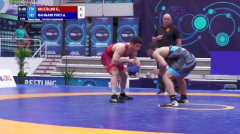 86 kg Final 3-5 - Gabriele Niccolini, Italy vs Abolfazl Yaser RAHMANI FIROUZJAEI, Iran