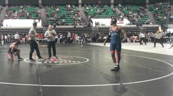 7A 144 lbs Champ. Round 1 - Elijah Wortham, Bob Jones vs Hunter Leyva, Albertville
