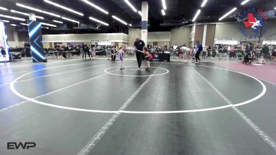 50 lbs Rr Rnd 2 - Aliyah Chinchilla, Spring Klein Wrestling Club vs Athena VanHuss (ex), NTX Wrestling