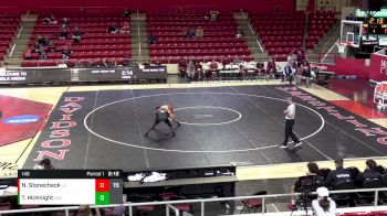 149 lbs Finals (2 Team) - Tyler-Xavier McKnight, Davidson vs Nick Stonecheck, Lock Haven