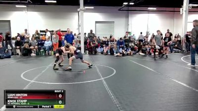 72 lbs Semis (4 Team) - Liam Hinton, Rebellion vs Knox Stamp, NC National Team