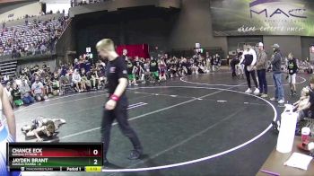 55 lbs Round 3 (4 Team) - Chance Eck, Kansas Python vs Jayden Brant, Kansas Mamba