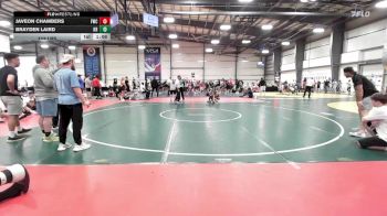 113 lbs Round Of 32 - Javeon Chambers, Freakztyle Wrecking Crew vs Brayden Laird, Kraken Black