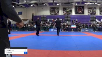 Emilo Alejandro Hernandez-Rodrig vs Zachary Green 2019 Pan IBJJF Jiu-Jitsu No-Gi Championship