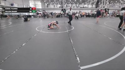 72 lbs Round 7 (10 Team) - Tallon Sharp, Iron Horse White vs Adriel Flores, Dayton Bandits