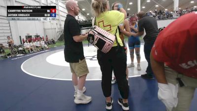 150 lbs Camrynn Watson, Washington vs Jayden Kreilich, California Gold