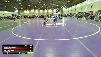 138A Champ. Round 1 - Jace Amsden, Farmington vs Colston Parks, Grain Valley