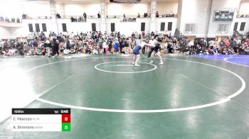 150 lbs Consi Of 16 #1 - Chris Pearson, Plymouth North vs Andrew Simmons, Mansfield