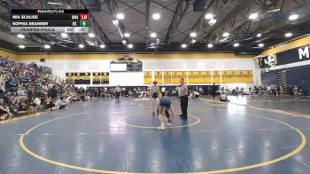 118 lbs Quarterfinal - Brin Zehmisch, Butler vs Braylee Ireland, Knoch