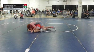 165 lbs Consi Of 64 #2 - Thomas Gingerich, NC vs Steel Meyers, TX