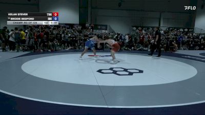 79 kg Champ. Rd Of 128 - Kelan Stever, Team Thunder Wrestling Club vs Brodie Bedford, Spartan Mat Club