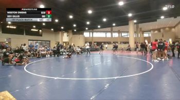 45 lbs 1st Place Match - Weston Owens, Bay County Elite Wrestling vs Sev Gillis, Blackman Wrestling Club