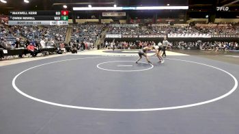 150 lbs Quarterfinal - Owen Newell, Wichita-Bishop Carroll HS vs Maxwell Kerr, Maize South HS
