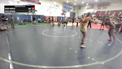 110 lbs Round 4 - Sara Merlo, Westminster High School vs Leila Rivera, ETWC