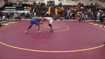 285 lbs Cons. Semi - Isaiah Taylor, AIM Academy vs Trayvn Boger, South Summit