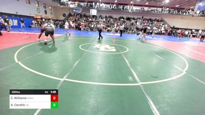 285 lbs Round Of 32 - Zachary Williams, Paramus Catholic vs Andrew Covello, Delbarton