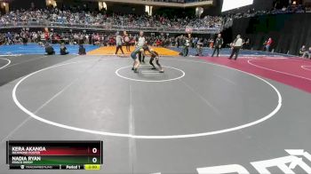 5A 100 lbs Champ. Round 1 - Nadia Ryan, Frisco Reedy vs Kera Akanga, Richmond Foster