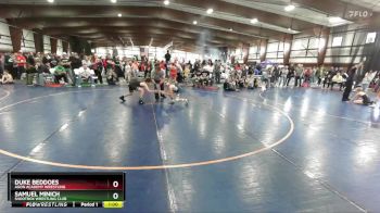 90 lbs Cons. Semi - Duke Beddoes, Agon Academy Wrestling vs Samuel Minich, Shootbox Wrestling Club