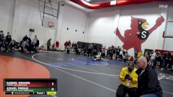 114 lbs Cons. Round 1 - Gabriel Wegner, Carmel USA Wrestling vs Ezekiel Perdue, New Castle Youth Wrestling