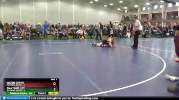 80 lbs Round 3 (6 Team) - Dax Shelley, Wyoming Brown vs Aiden Smith, Montana Silver