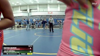 94 lbs Round 1 - Payton George, Top Flight Wrestling Academy vs Jalyn Newell, Springs Elite Wrestling Club