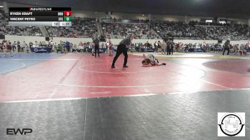 108 lbs Round Of 32 - Ryken Kraft, Bridge Creek Wrestling vs Vincent Petro, Stillwater Wrestling