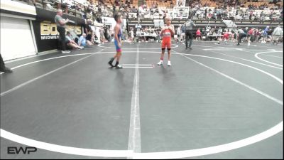 55 lbs Quarterfinal - Brandon Givens, Lexington Wrestling Club vs Jose Rosas Jr., Piedmont