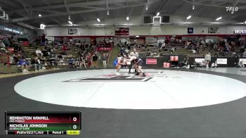 197 lbs Champ. Round 2 - Nicholas Johnson, Glenville State vs Remington Winmill, CSU-Pueblo