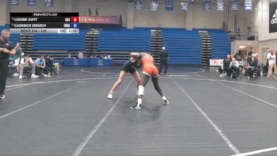 145 lbs 3rd Place Match - Cadence Diduch, Iowa vs Louise Juitt, Delaware State