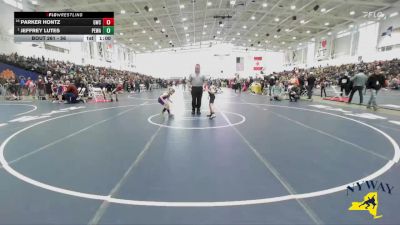 56 lbs Champ. Round 2 - Jeffrey Lutes, Purple Eagles Wrestling Academy vs Parker Hontz, Gowanda Wrestling Club