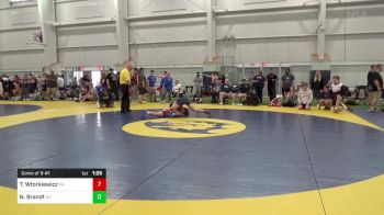 152-C lbs Consi Of 8 #1 - Tristan Wtorkiewicz, PA vs Noah Brandt, NY