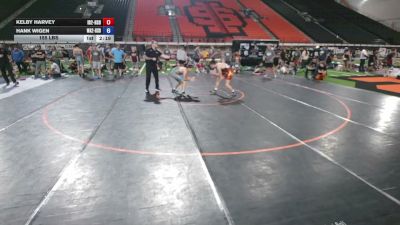 155 lbs Kelby Harvey, Idaho 2 HS Boys vs Hank Wigen, Washington 2 HS Boys