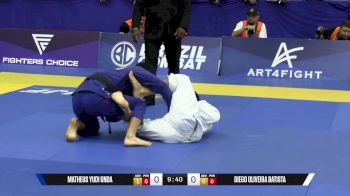 Diego Oliveira Batista vs Matheus Yudi Onda 2025 Brasileiro Jiu-Jitsu IBJJF