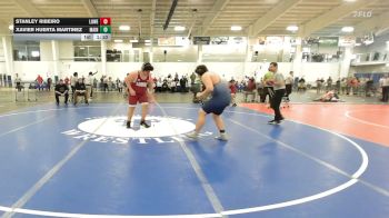 260 lbs 3rd Place - Stanley Ribeiro, Lowell vs Xavier Huerta Martinez, Maine Hammahs