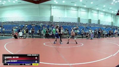 102 lbs Cons. Round 3 - Gabriel Beyer, WI vs Elijah Bushy, OH