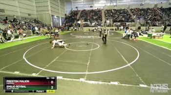 138 lbs Cons. Semi - Preston Malkin, Foothill vs Emilio Roybal, SLAM! NEVADA