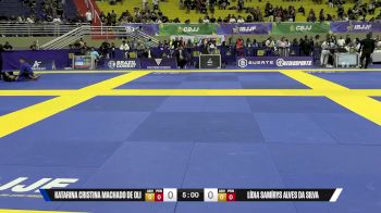 Lídia Samírys Alves Da Silva vs Katarina Cristina Machado De Oli 2025 Brasileiro Jiu-Jitsu IBJJF