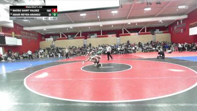 122 lbs Champ. Round 2 - Mateo Saint Valdez, Las Lomas vs Adair Reyes-Arango, Casa Grande