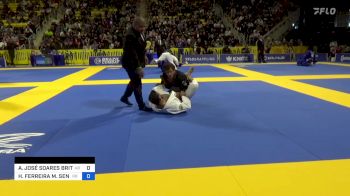 ALEF JOSÉ SOARES BRITO DE MORAIS vs HEITOR FERREIRA M. SENRA 2024 World Jiu-Jitsu IBJJF Championship