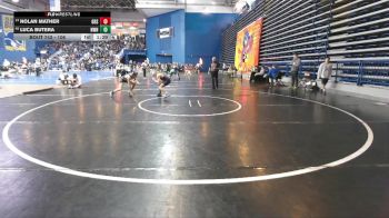 106 lbs Champ. Round 2 - Nolan Mather, Grassfield vs Luca Butera, Norwin