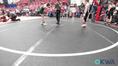 92 lbs Consolation - Chance Baker, Morris Wrestling Association vs Parker Landers, Carroll Wrestling Club