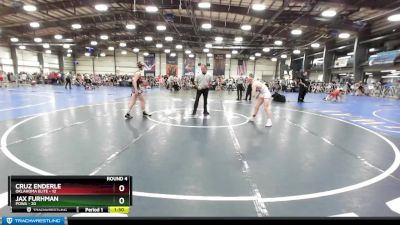 100 lbs Rd# 7- 10:45am Saturday Final Pool - Jax Furhman, POWA vs Cruz Enderle, Oklahoma Elite