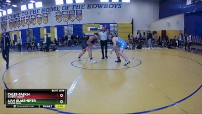 215 Gold Round 2 - Liam Glassmeyer, Winter Park vs Caleb Gaskin, Camden County