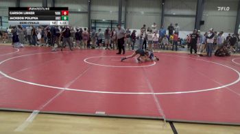 130 lbs Semifinal - Carson Linker, York vs Jackson Polifka, Greencastle