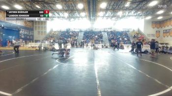 126 Blue Round 4 - Landon Johnson, Fleming Island vs Jayden Buehler, Camden County