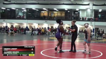 191 lbs Cons. Round 3 - Tayana Labady, Elmira vs Alondra Aguayo, North Central College