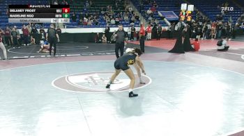 132 lbs Semifinal - Delaney Frost, Noble vs Madeline Ngo, Newton North